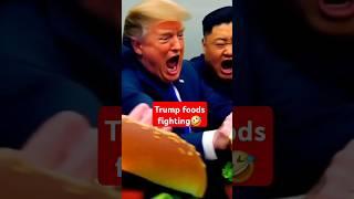Trump & World Leaders in Food Fight #comedy #ai #shorts #trending #viral #trump #funny #ytshorts