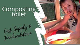 DIY Composting Toilet Bathroom Bus Build-School Bus Conversion - SKOOLIE Video