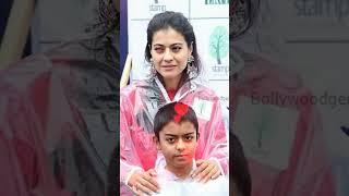 Kajol with Son Yug Devgan  Best moments with Mom  #lovestatus #kajol #yugdevgan #ajaydevgan #viral