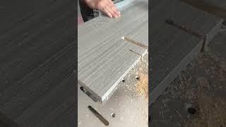 Home Decoration Board Processing Workflow #Tools #WorkProcess #Craftsmanship