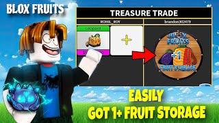 LEOPARD To 1+ FRUIT STORAGE challenge In Blox Fruits Trading[MUST WATCH]