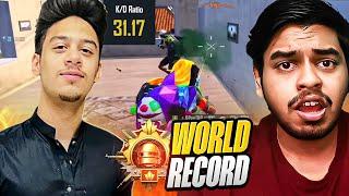 WORLD RECORD 32 KD CONQUEROR HIGHEST by PAKISTAN PRO SMUK OP BEST Moments in PUBG Mobile