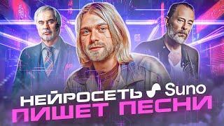 НЕЙРОСЕТЬ SUNO ЗАМЕНИЛА МУЗЫКАНТОВ | Пишем песни за пару минут