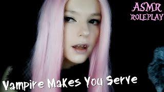 ASMR Roleplay | Vampire Makes You Her Servant (hypnosis & whispers)