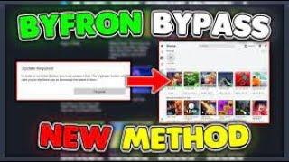 NEW! ROBLOX EXECUTOR BYPASS BYFRON! 2024