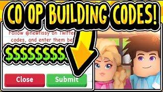 "ALL ADOPT ME CO-OP BUILDING UPDATE CODES 2020!!" Adopt Me! CO-OP BUILD WITH FRIENDS (Roblox)