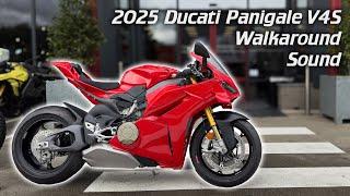 2025 Ducati Panigale V4S | Walkaround | Sound