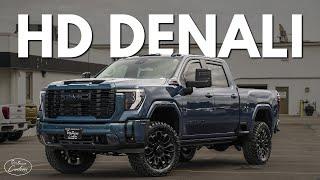 LIFTED & CHROME DELETED 2024 GMC SIERRA HD Denali (3.5" LIFT KIT)