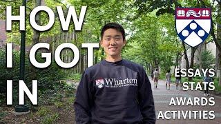 Revealing My Wharton MBA Application!