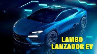 New Lamborghini Lanzador Electric GT Is Part SUV, Part Supercar