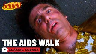 Kramer Joins An AIDS Walk | The Sponge | Seinfeld