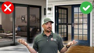 Why Sliding Doors Might Be a Bad Idea (French Door Alternatives)