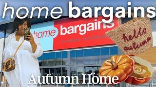 *NEW IN* HOME BARGAINS AUTUMN FINDS & SHOP WITH ME