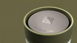 Circular&Co. Circular Reusable Coffee Cup, Made From Waste to End Waste