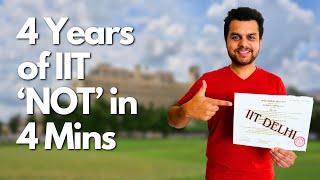 4 YEARS of IIT DELHI Life, NOT in 4 Minutes! 360° view of IITian's College Lores