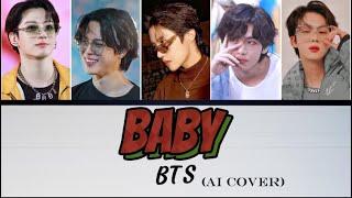 (BTS Ai cover )Justin Bieber-Baby ft.Ludacris +color coded lyrics