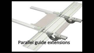 Festool parallel guides - making repetitive cuts with a track saw