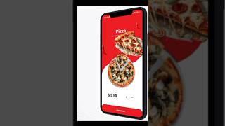 Pizza App Ui #flutterdeveloper #coding #uibuilder #flutterflow #smartphone #pizza #recipe #ui #uid