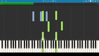 Pride and Prejudice - Your Hands Are Cold Piano Synthesia (Dario Marianelli)