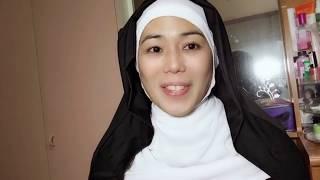 HOW TO MAKE AN IMPROVISED VALAK COSTUME_The Nun Costume