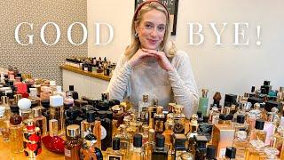 Letting go of 600+ perfumes for charity (and how it went).