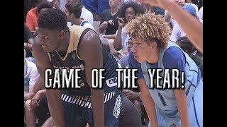 Zion Williamson VS LaMelo Ball!!!  LIVEST Game Of The Year Full Highlights!