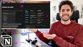 Notion AI is AMAZING - How to use Notion AI: Tutorial & Examples