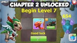 Chapter Two | Begin Level 7 Tyrant Grid Event-Dragon Mania legends | 654 Tyrant Talisman | DML