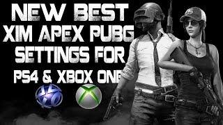 New Best Xim Apex PUBG Settings For PS4 & Xbox One