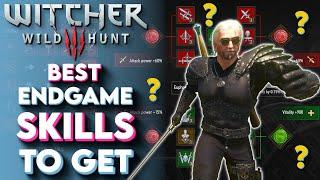 Witcher 3 Best ENDGAME Skills To Get - The Witcher 3 Next Gen Update (Tips and Tricks)