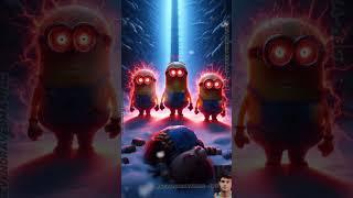 Three Red Power Minions Vs Sonic, Pikachu and Chucky hard fighting video