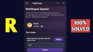 Multilingual Speaker | Tapswap Code | Top Ways to Earn Big as a Multilingual Speaker