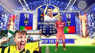 FIFA 21 - TOTY RONALDO IN A PACK!!! (1st IN THE WORLD)