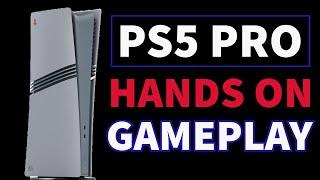 PlayStation 5 Pro Hands On | PS5 Pro vs PS5 Gameplay | PS5 Pro Real World Benchmarks