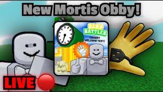 NEW MORTIS OBBY UPDATE LIVE | Slap Battles