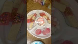 The unicorn bark failed  #movienight #themedmovienight #moviesnacks #kidsmovienight #aussiemum
