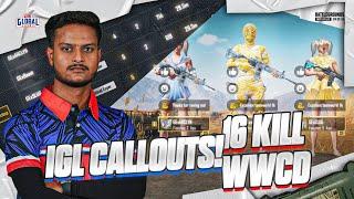 16 Kill CD in UE Rising Series - IGL CALLOUTS || GE ARCLYN