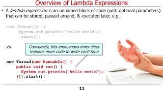 Overview of Java 8 Lambda Expressions and Method References