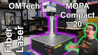 This MOPA Fiber Laser is Incredible | Colored Steel | Deep Metal Engraving | OMTech MOPA Compact 20