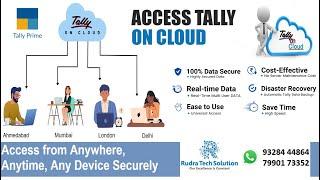 Tally On Cloud : Access from Anywhere, Anytime, Any Device Securely