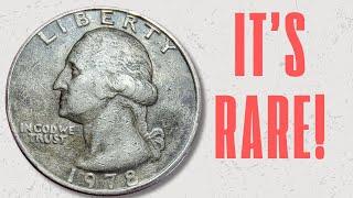 1978 Quarters are Rare and Valuable Coins?