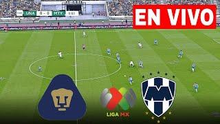 EN VIVO: Pumas VS Monterrey I Liga MX Apertura Cuartos de final 2024 PARTIDO COMPLETO