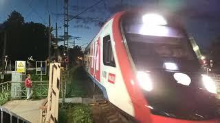 New city train Moscow|EG2Tv "Ivolga" train Moscow skytrain