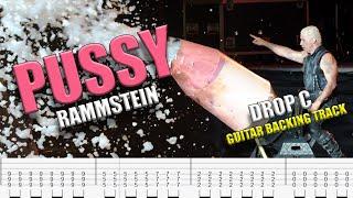 Rammstein - Pussy | TAB | GUITAR BACKING TRACK