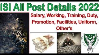 Information About ISI, Salary, Work, Duty, Training, Posting, ISI all Post Details 2022 Asi, Ldc, Si