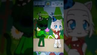 PDumhzzx and @Cat-simulator-2015 in gacha life