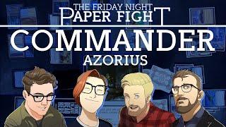 Azorius Commander (Blue White) || Friday Night Paper Fight 2024-08-16