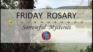 Friday Rosary • Sorrowful Mysteries of the Rosary  October 25, 2024 VIRTUAL ROSARY - MEDITATION