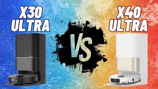 ROBOT ASPIRADOR DREAME 2025. X30 ULTRA VS X40 ULTRA PLUS. Comparativa COMPLETA. #robotaspirador