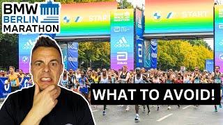 Berlin Marathon What To Avoid